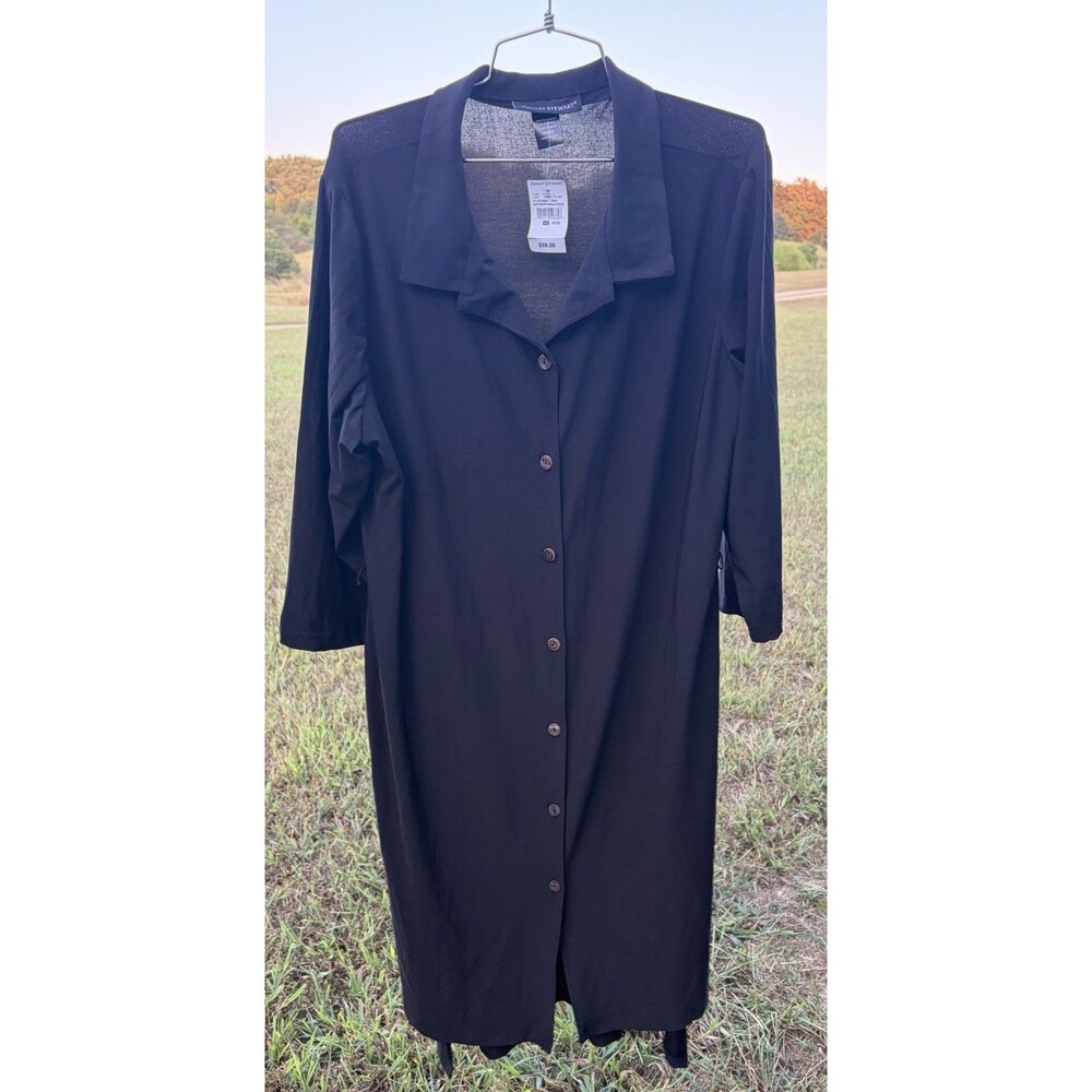 Ashley Stewart Button-Down Shirt Dress Size 18/20